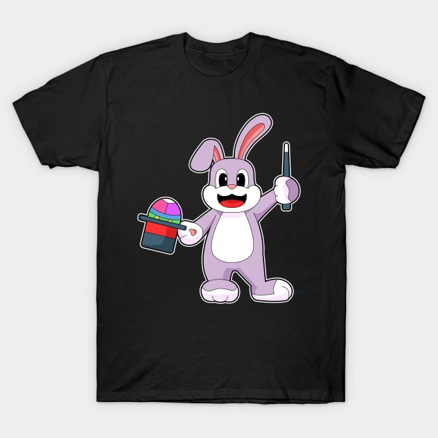 Rabbit Easter Easter egg Wizard T-Shirt by Markus Schnabel